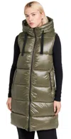 Save The Duck Iria Vest Laurel Green In Laurel Green