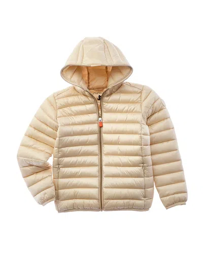 Save The Duck Kids' Iris Puffer Jacket In White