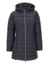 Save The Duck Reese Hooded Puffer Jacket In Black