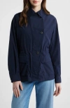 Save The Duck Irma Water Resistant Jacket In Blue