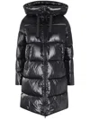 Save The Duck Isabel Hooded Coat In Schwarz