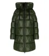 Save The Duck Isabel Hooded Puffer Jacket In Green