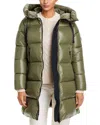 Save The Duck Isabel Puffer Coat In Laurel Green