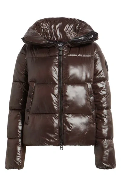 Save The Duck Isla Water Resistant Puffer Coat In Multi