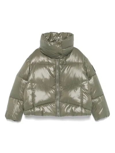 Save The Duck Kids' Isolda Jacket In Green
