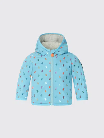 Save The Duck Jacket Kids Color Blue In Multi
