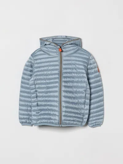 Save The Duck Jacket  Kids Color Gnawed Blue