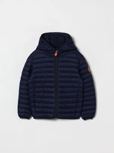 Save The Duck Jacket  Kids Color Navy In Blue