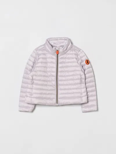 Save The Duck Jacket  Kids Color Wisteria In Neutral