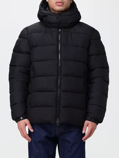 Save The Duck Jacket Men Color Black In Multi