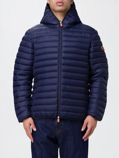 Save The Duck Jacket Men Color Navy In Blue