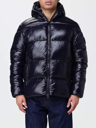 Save The Duck Jacket Men Color Navy