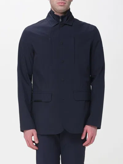 Save The Duck Jacket  Men Color Blue