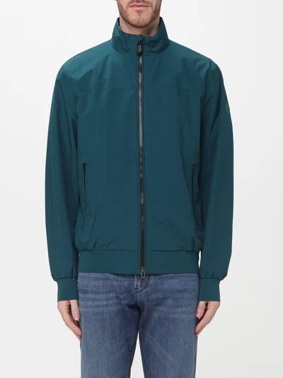 Save The Duck Jacket  Men Color Petroleum Blue