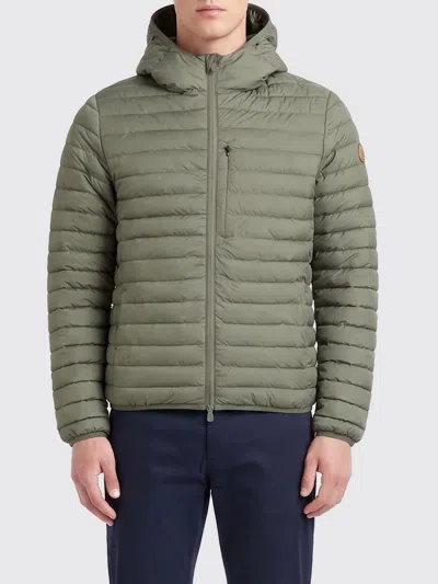 Save The Duck Erion Quilted Down Jacket In Green