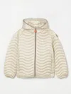 Save The Duck Jacket  Kids Color Beige