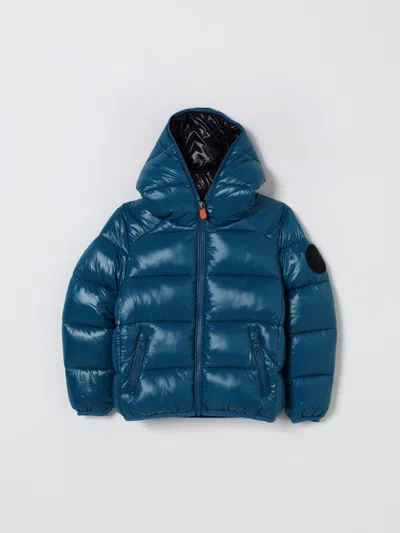SAVE THE DUCK JACKET SAVE THE DUCK KIDS COLOR BLUE,H35150009