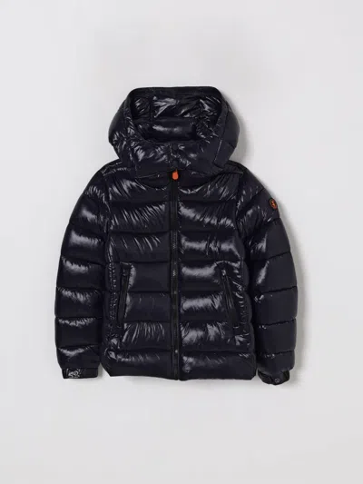 Save The Duck Jacket  Kids Color Blue In Multi