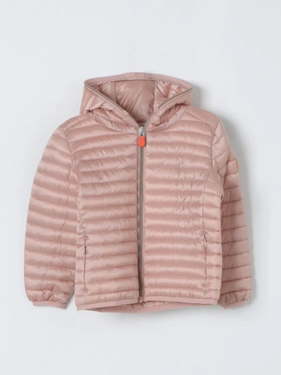 Save The Duck Jacket  Kids Color Blush Pink In Misty Rose