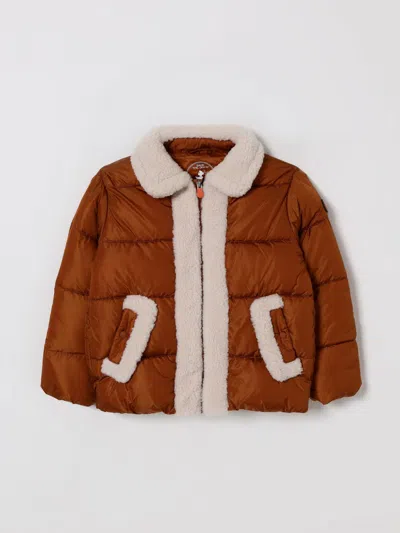 Save The Duck Jacket  Kids Color Brown