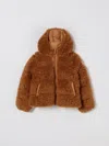 Save The Duck Jacket  Kids Color Camel In Brown