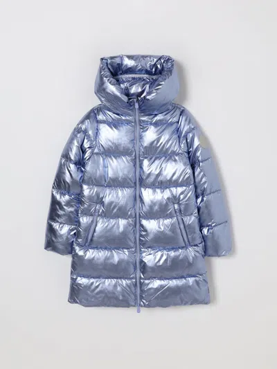 Save The Duck Jacket  Kids Color Gnawed Blue