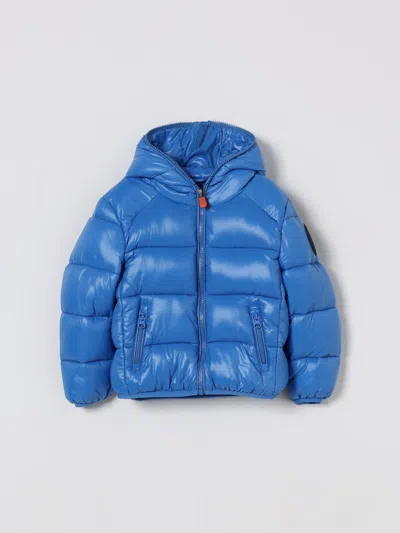 Save The Duck Jacket  Kids Color Gnawed Blue