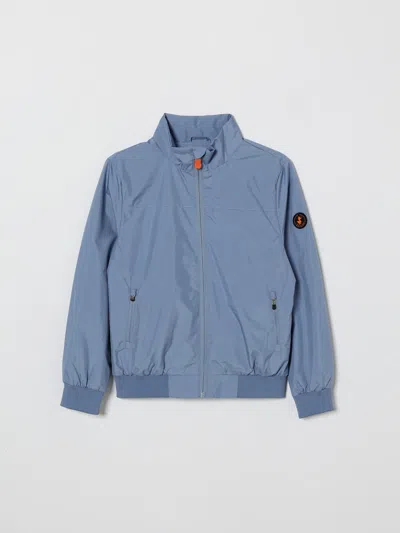 Save The Duck Jacket  Kids Color Gnawed Blue