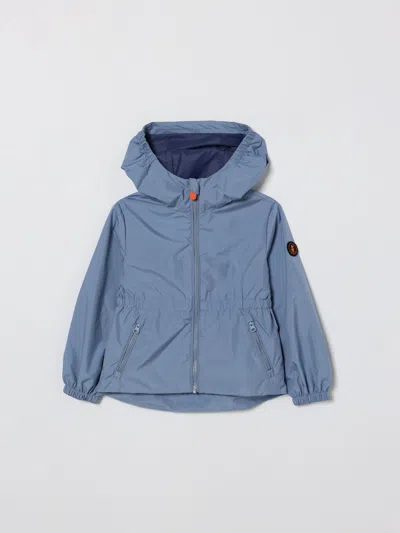 Save The Duck Jacket  Kids Color Gnawed Blue