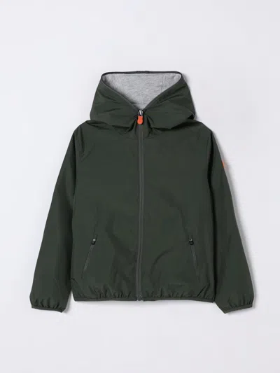 Save The Duck Jacket  Kids Color Green