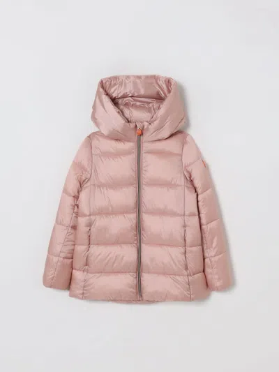 Save The Duck Jacket  Kids Color Lilac In Pink