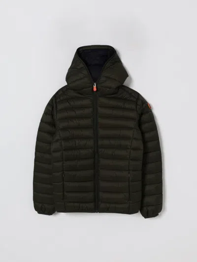 Save The Duck Jacket  Kids Color Military In Multi