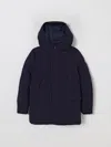Save The Duck Jacket  Kids Color Navy In Multi