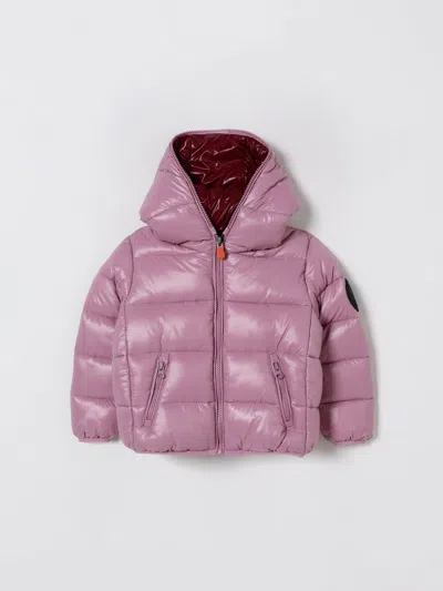 Save The Duck Jacket  Kids Color Orchid In Pink