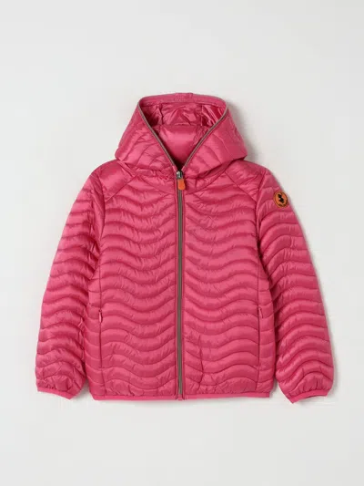 Save The Duck Jacket  Kids Color Pink