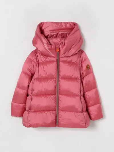 Save The Duck Jacket  Kids Color Pink