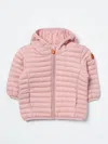 Save The Duck Babies' Nene Puffer Jackets In Pink