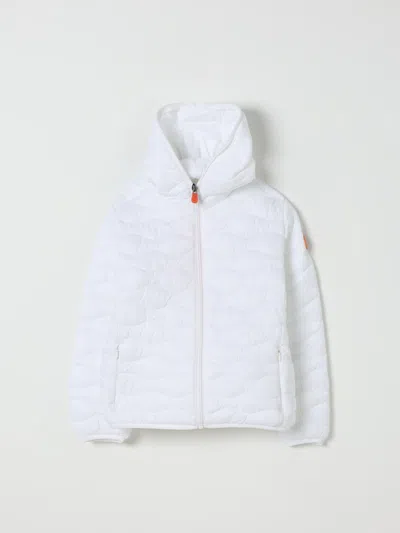 Save The Duck Jacket  Kids Color White