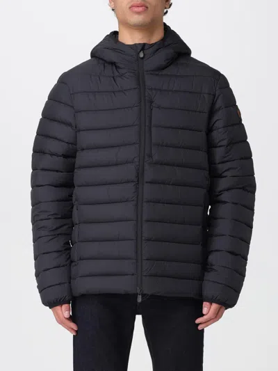 Save The Duck Jacket  Men Color Black In Blue
