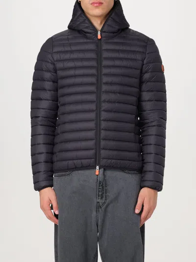 Save The Duck Donald Padded Short Jacket In Blue
