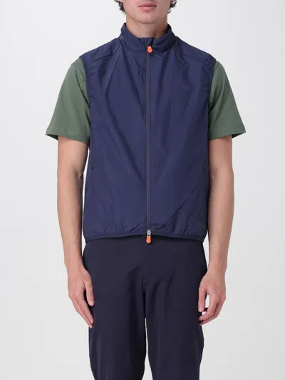 Save The Duck Jacket  Men Color Blue