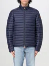 Save The Duck Donald Quilted Hooded Water Resistant Insulated Puffer Jacket In Blue