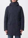 Save The Duck Elon Adjustable Hood Parka In Blue