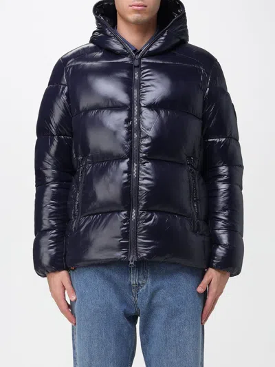Save The Duck Jacket  Men Color Blue