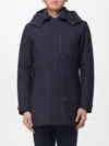 Save The Duck Jacket  Men Color Blue In Blue