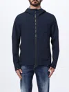 Save The Duck Jacket  Men Color Blue