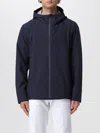 Save The Duck Jacket  Men Color Blue