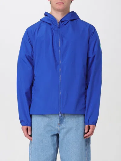 Save The Duck Jacket  Men Color Blue
