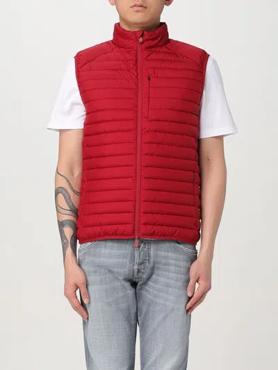 Save The Duck Jacket  Men Color Burgundy