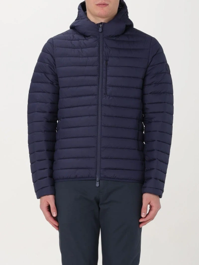 Save The Duck Jacket  Men Color Navy